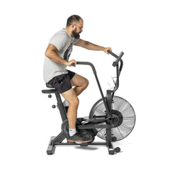 Residential Air Bike with Wind Guard