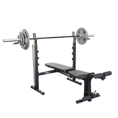 Best Fitness Olympic Bench w. Leg Developer