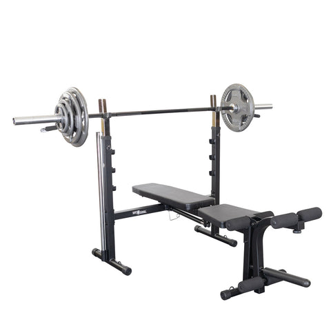 Best Fitness Olympic Bench w. Leg Developer