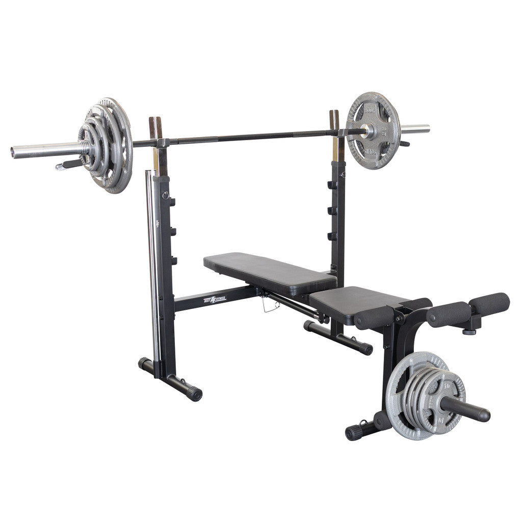 Best Fitness Olympic Bench w. Leg Developer