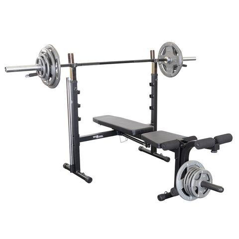 Best Fitness Olympic Bench w. Leg Developer