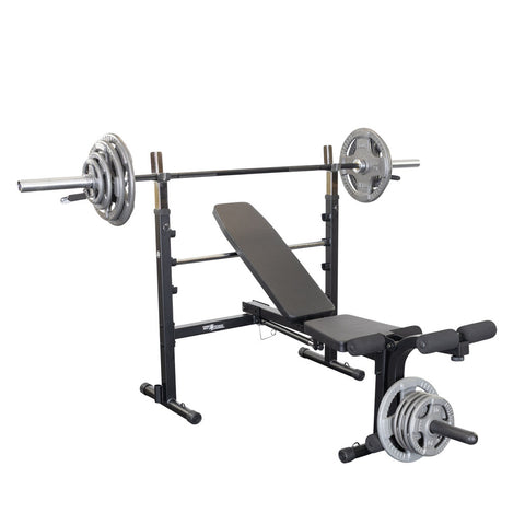 Best Fitness Olympic Bench w. Leg Developer