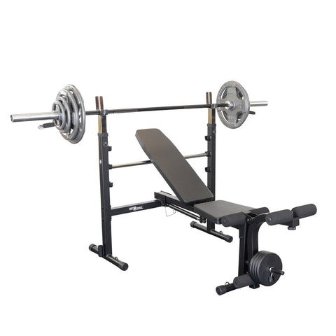 Best Fitness Olympic Bench w. Leg Developer
