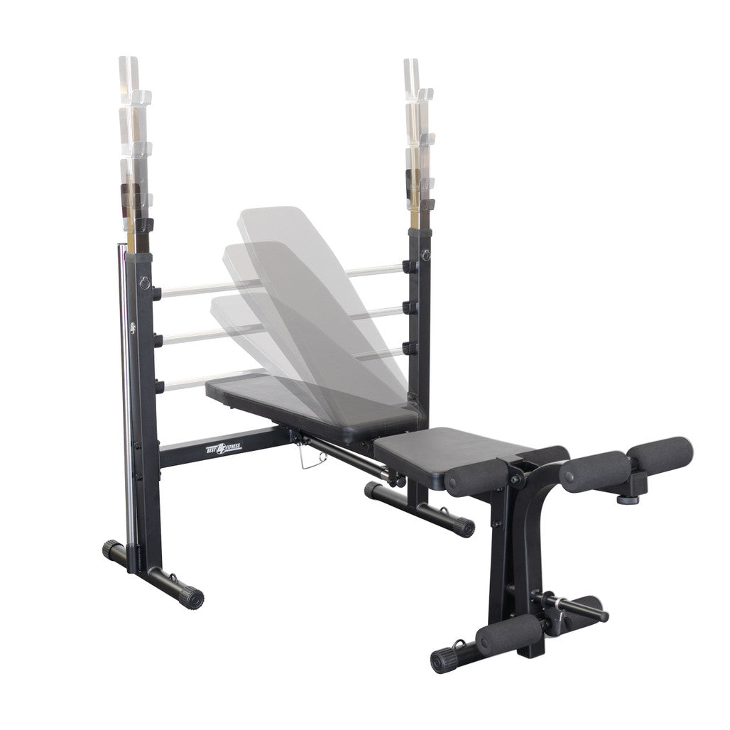 Best Fitness Olympic Bench w. Leg Developer