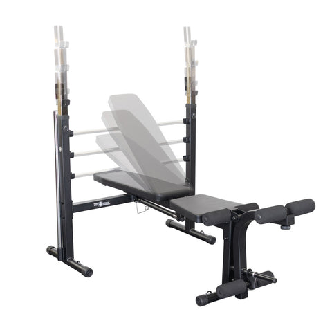 Best Fitness Olympic Bench w. Leg Developer