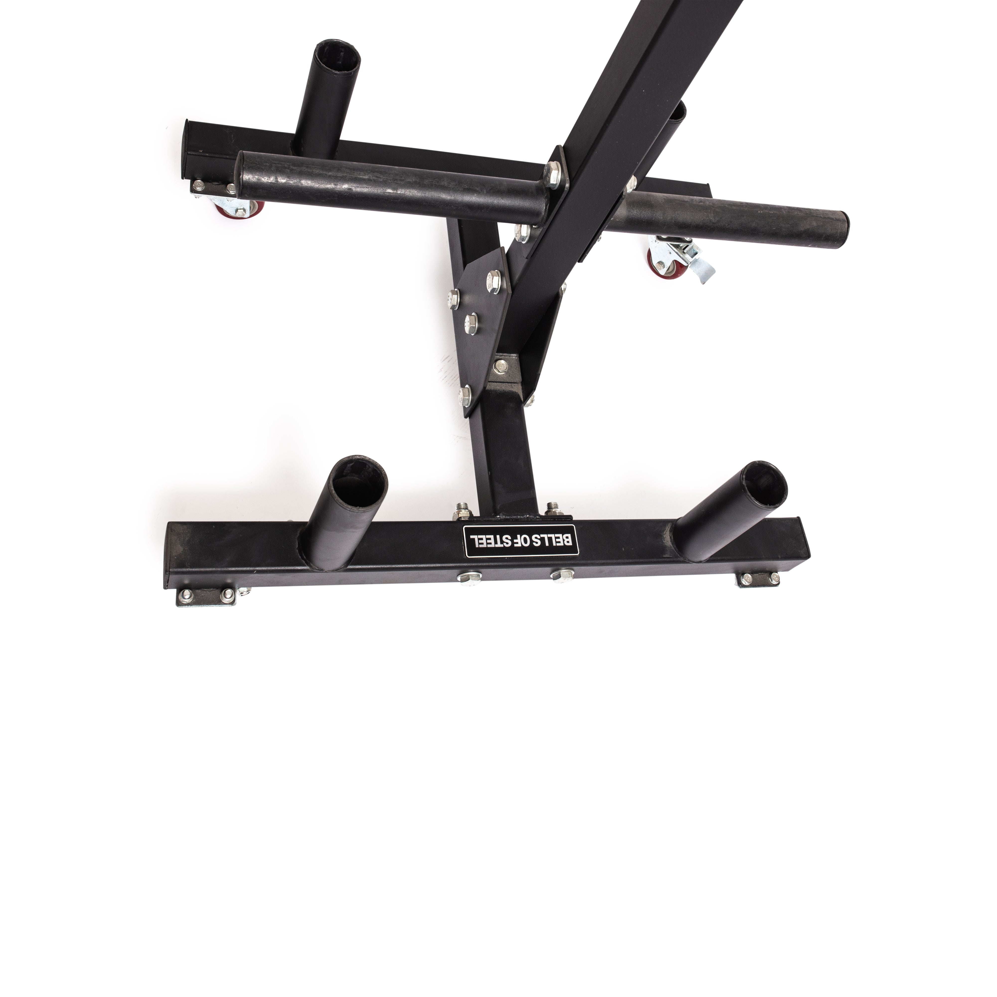 Bumper Plate Weight Tree And Bar Holder