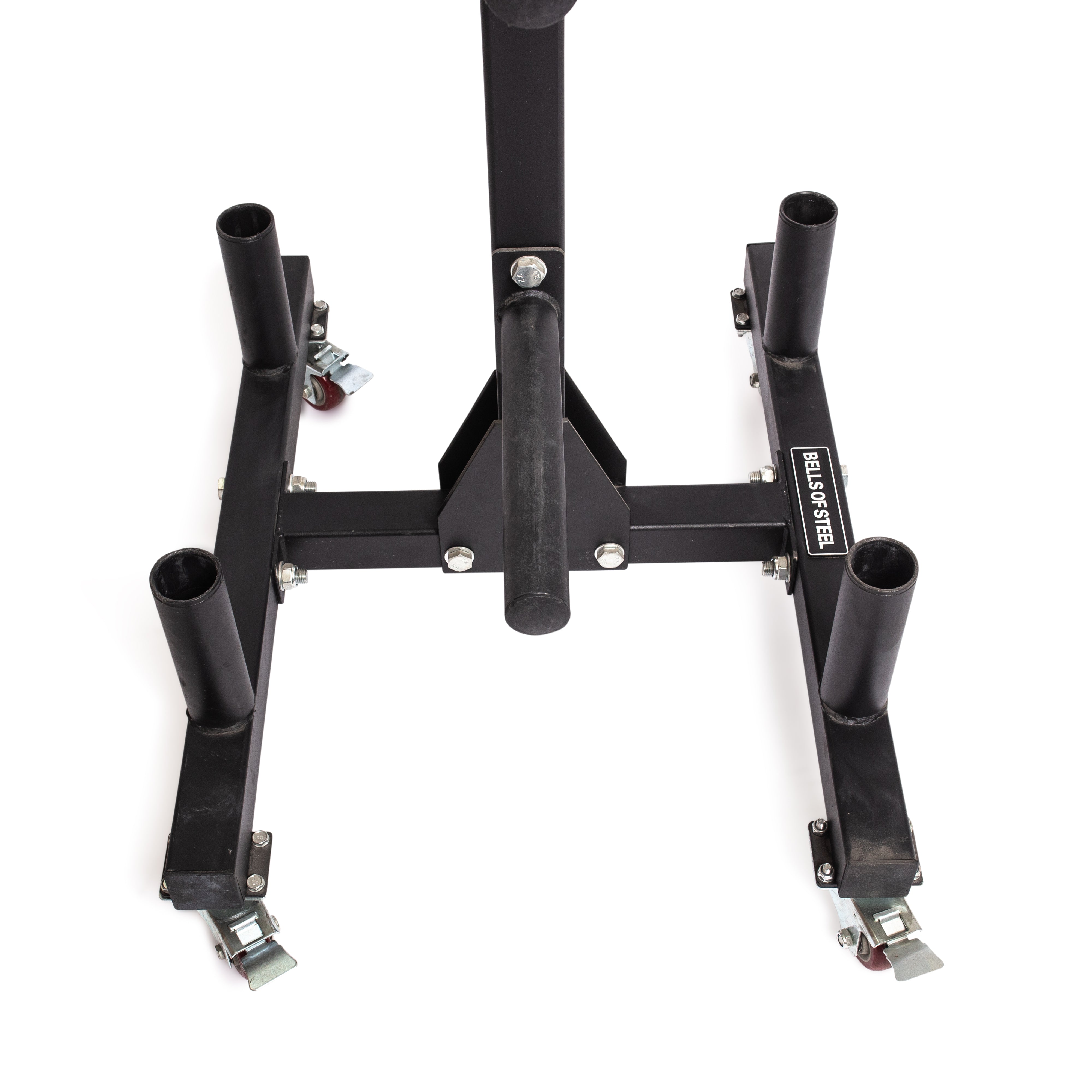 Bumper Plate Weight Tree And Bar Holder