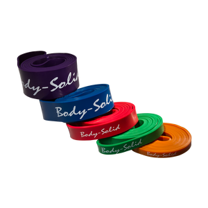 5 pack resistance bands, includes BSTB1,2,3,4,5