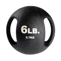 Body-Solid Tools 6lb. Dual Grip Medicine Ball - [BSTDMB6]