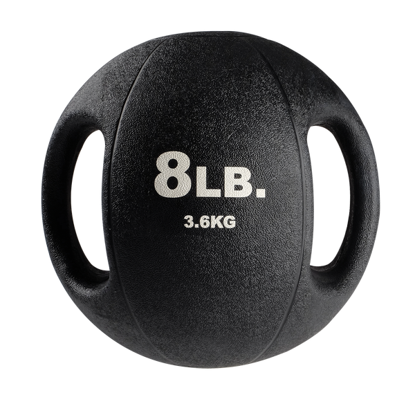 Body-Solid Tools 8lb. Dual Grip Medicine Ball - [BSTDMB8]