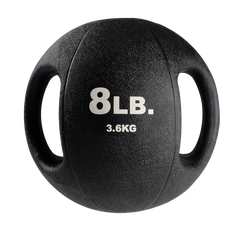 Body-Solid Tools 8lb. Dual Grip Medicine Ball - [BSTDMB8]