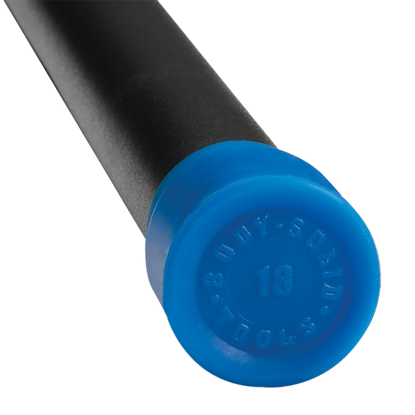 18LB BLUE PADDED WEIGHTED BAR - Grip Diameter 1.25" - [BSTFB18]