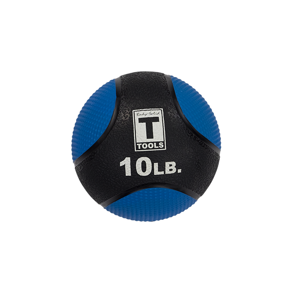 10LB BLUE, BLACK MED BALL - [BSTMB10]