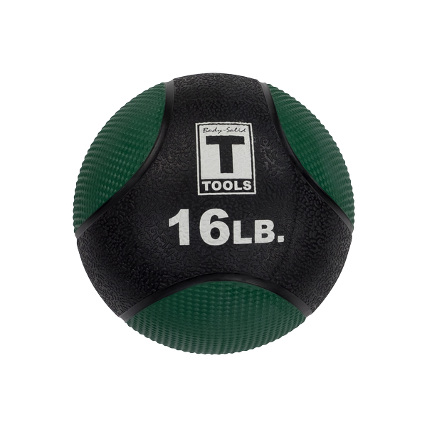 16LB DARK GREEN, BLACK MED BALL