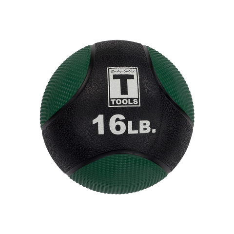 16LB DARK GREEN, BLACK MED BALL Body-Solid