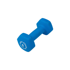 blue 5lb neoprene dumbell - [BSTND5]