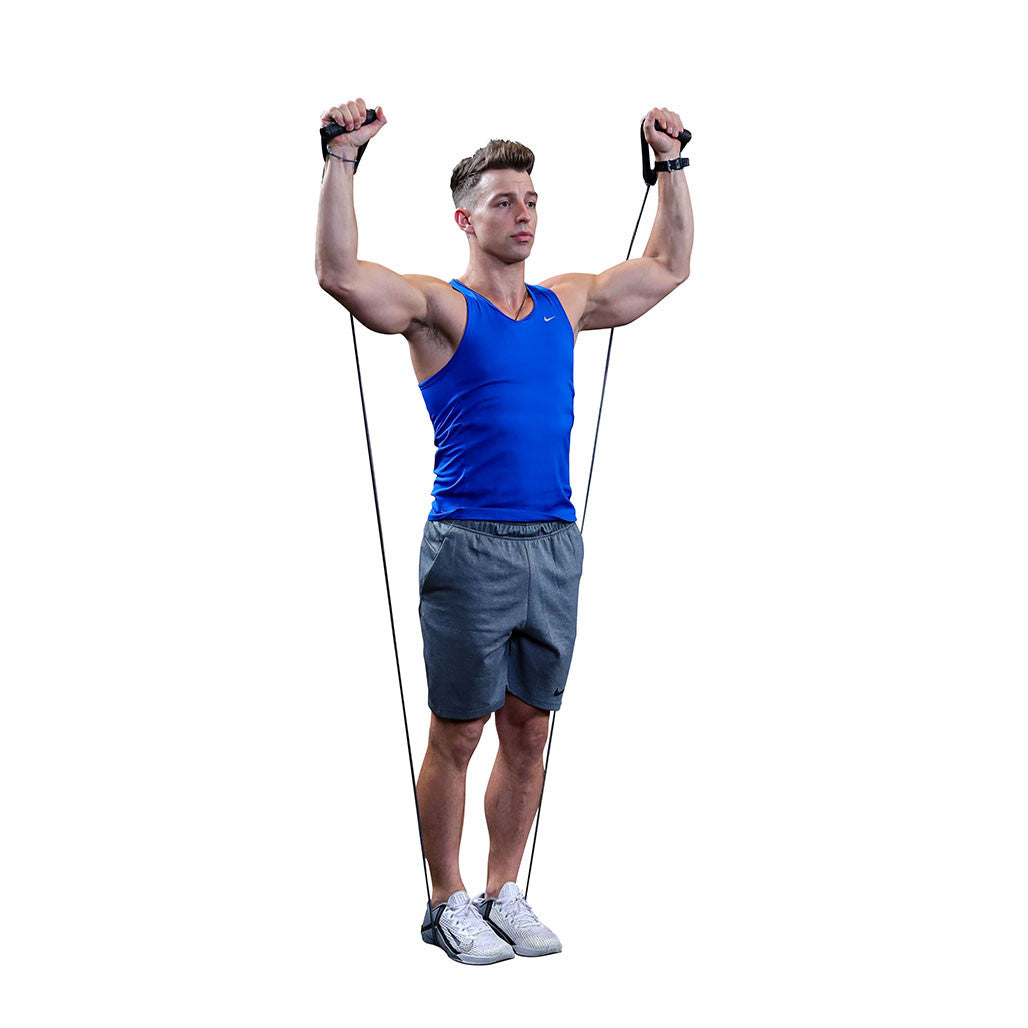 5 PACK RESISTANCE TUBES WITH DOOR FRAME ATTACH
