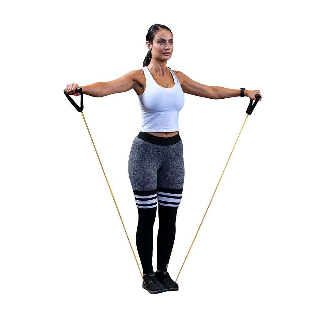 5 PACK RESISTANCE TUBES WITH DOOR FRAME ATTACH