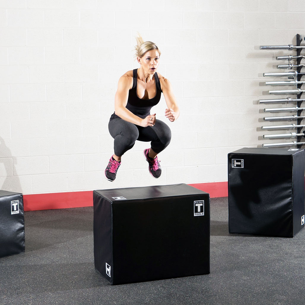 3 Way Soft Plyo Box, 20", 24", 30"