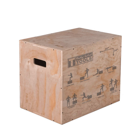 3 Way Wooden Plyo Box