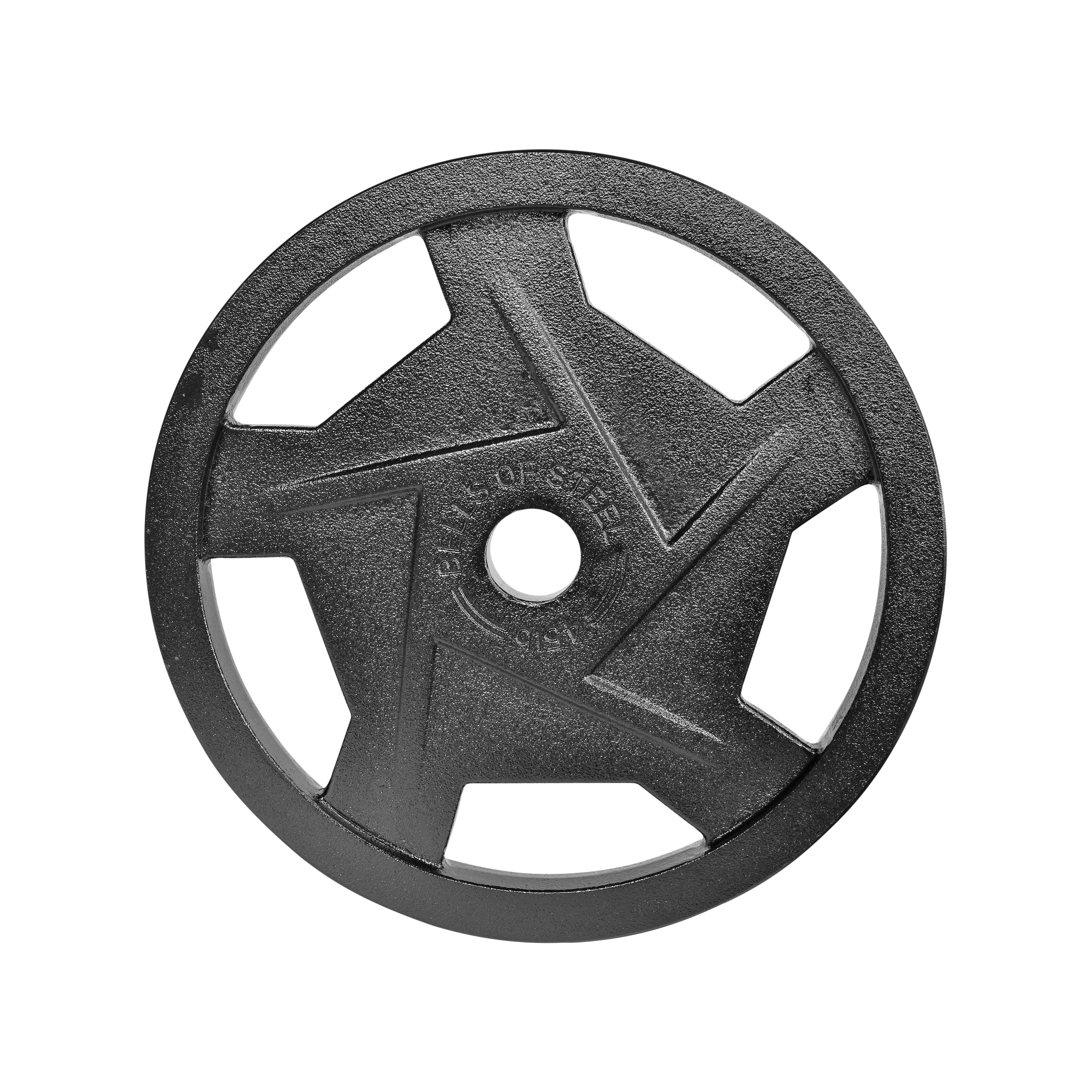 Black Mighty Grip Olympic Weight Plates