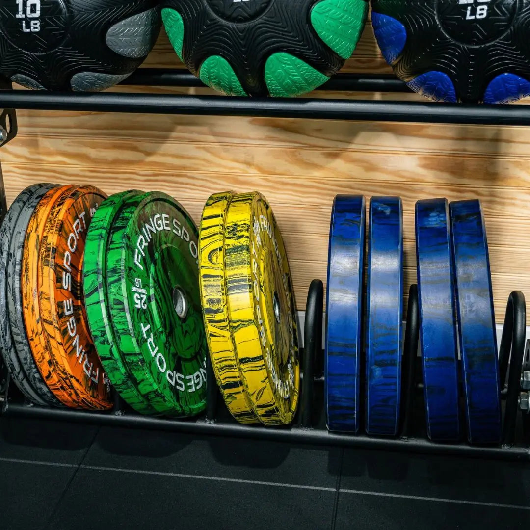 Bumper Plate Toaster Storage