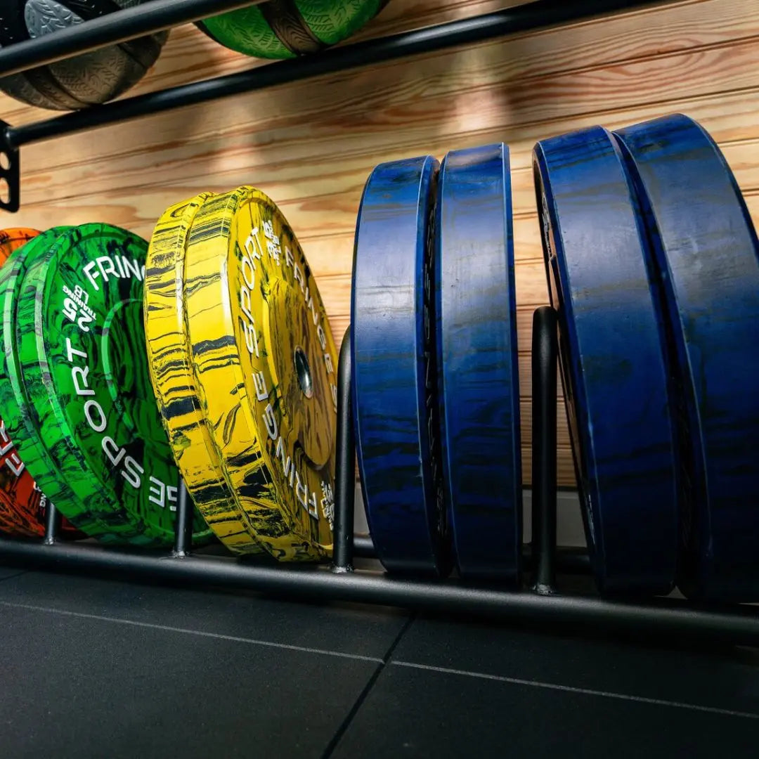 Bumper Plate Toaster Storage
