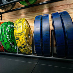 Bumper Plate Toaster Storage