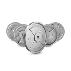 Machined Iron Olympic Weight Plate Sets