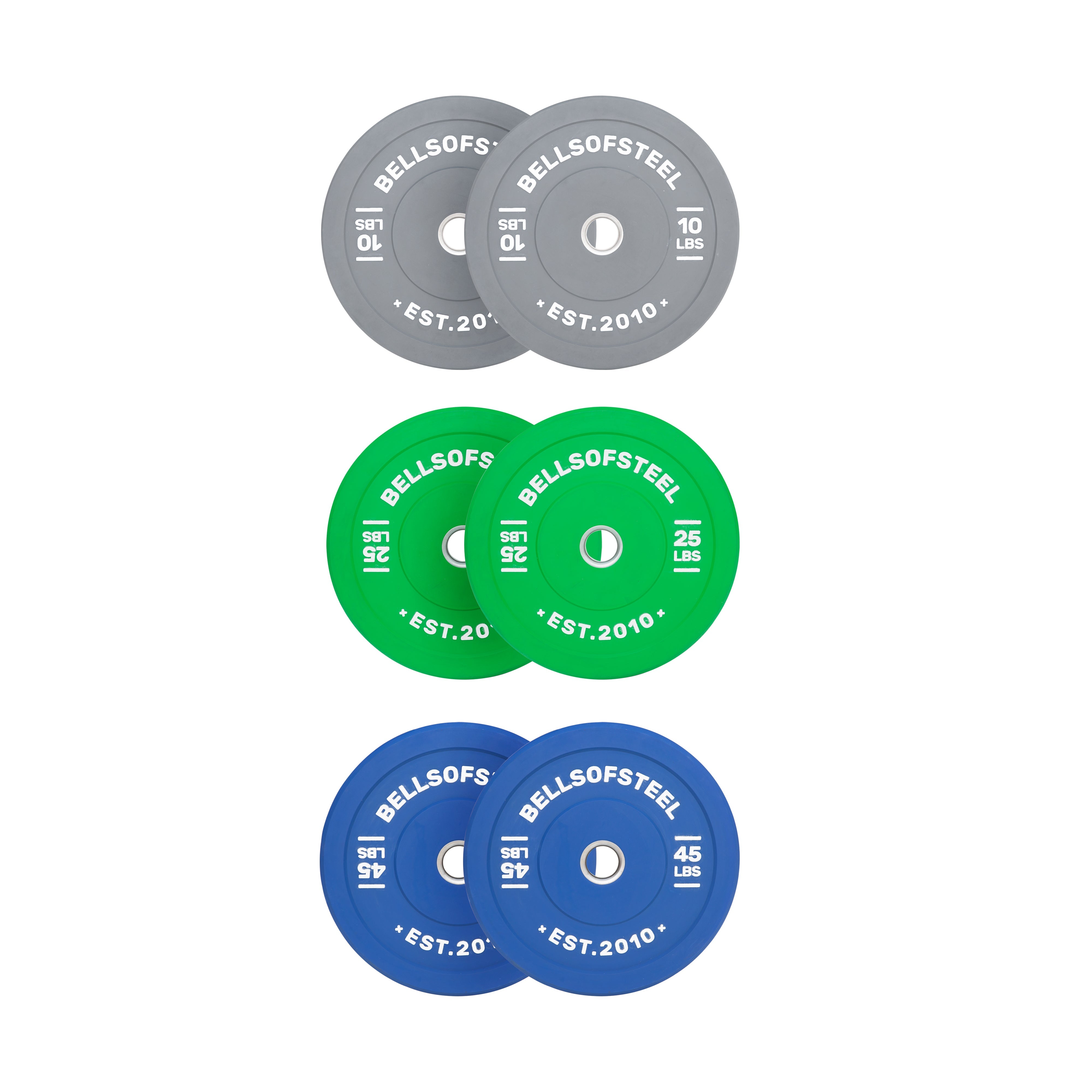 Colored Bumper Plate Sets