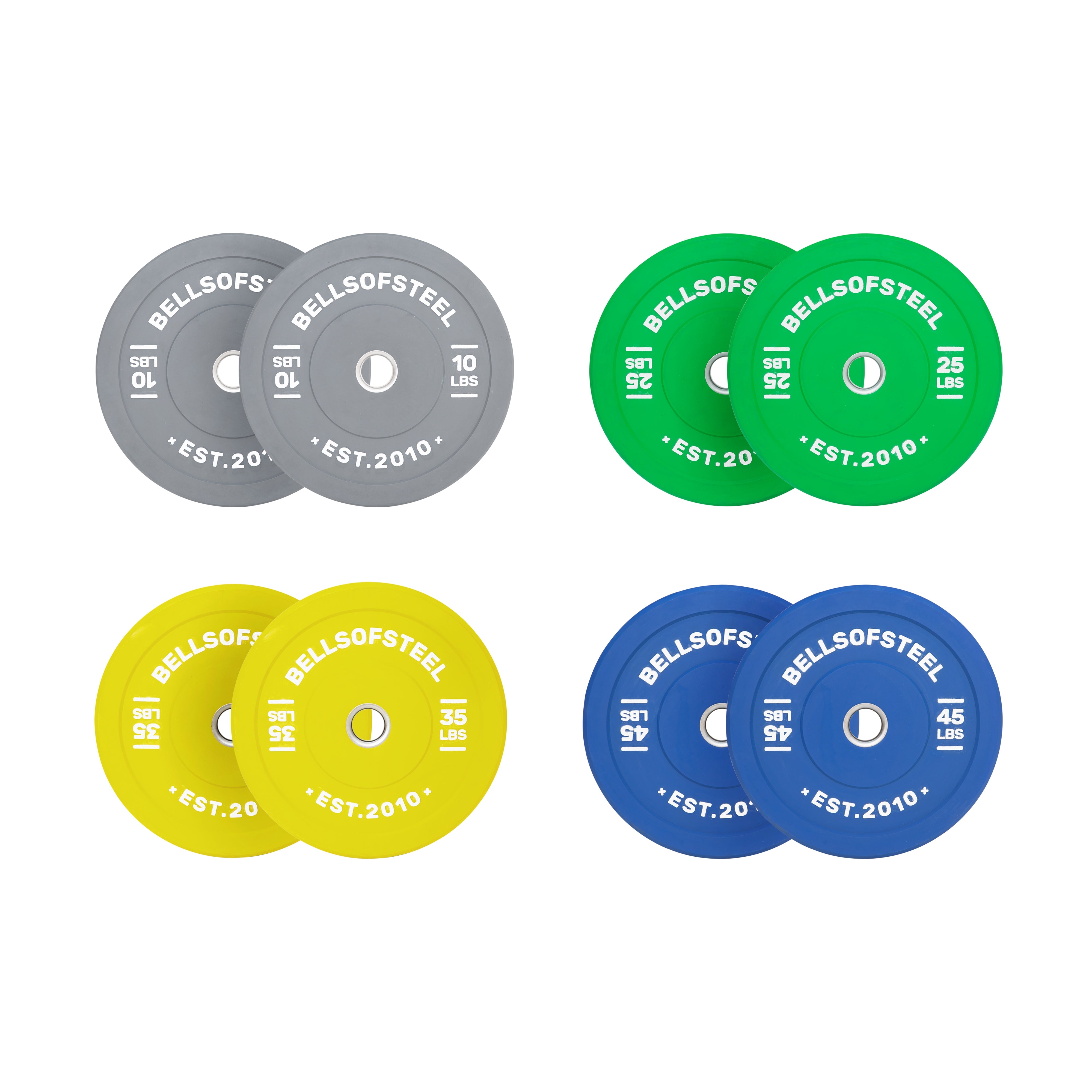 Colored Bumper Plate Sets