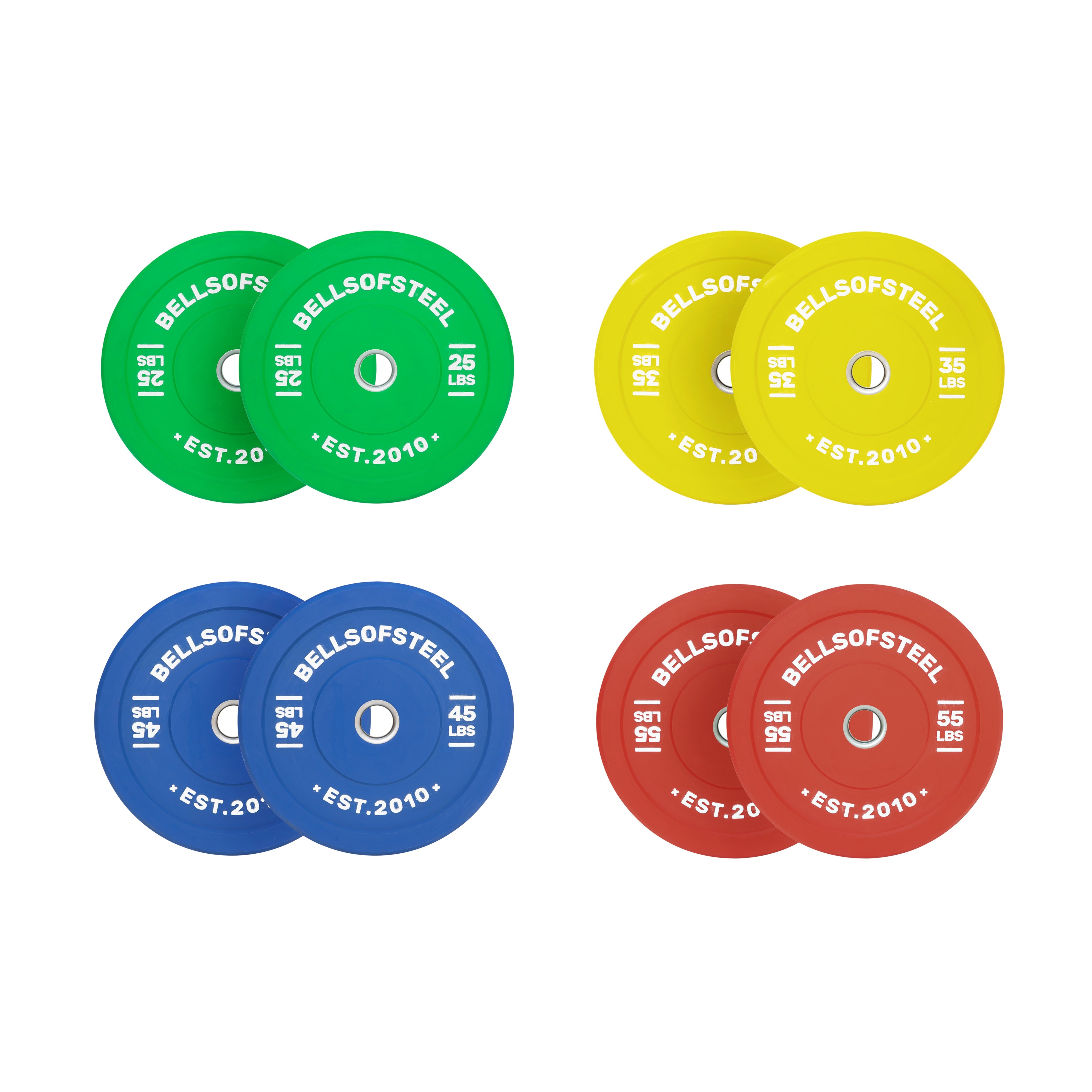 Colored Bumper Plate Sets