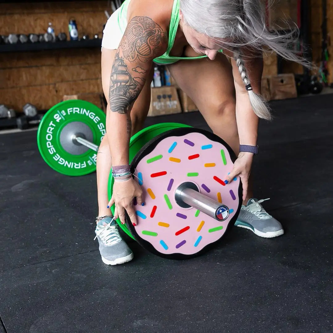 Chocolate & Vanilla 10lb Donut Plates