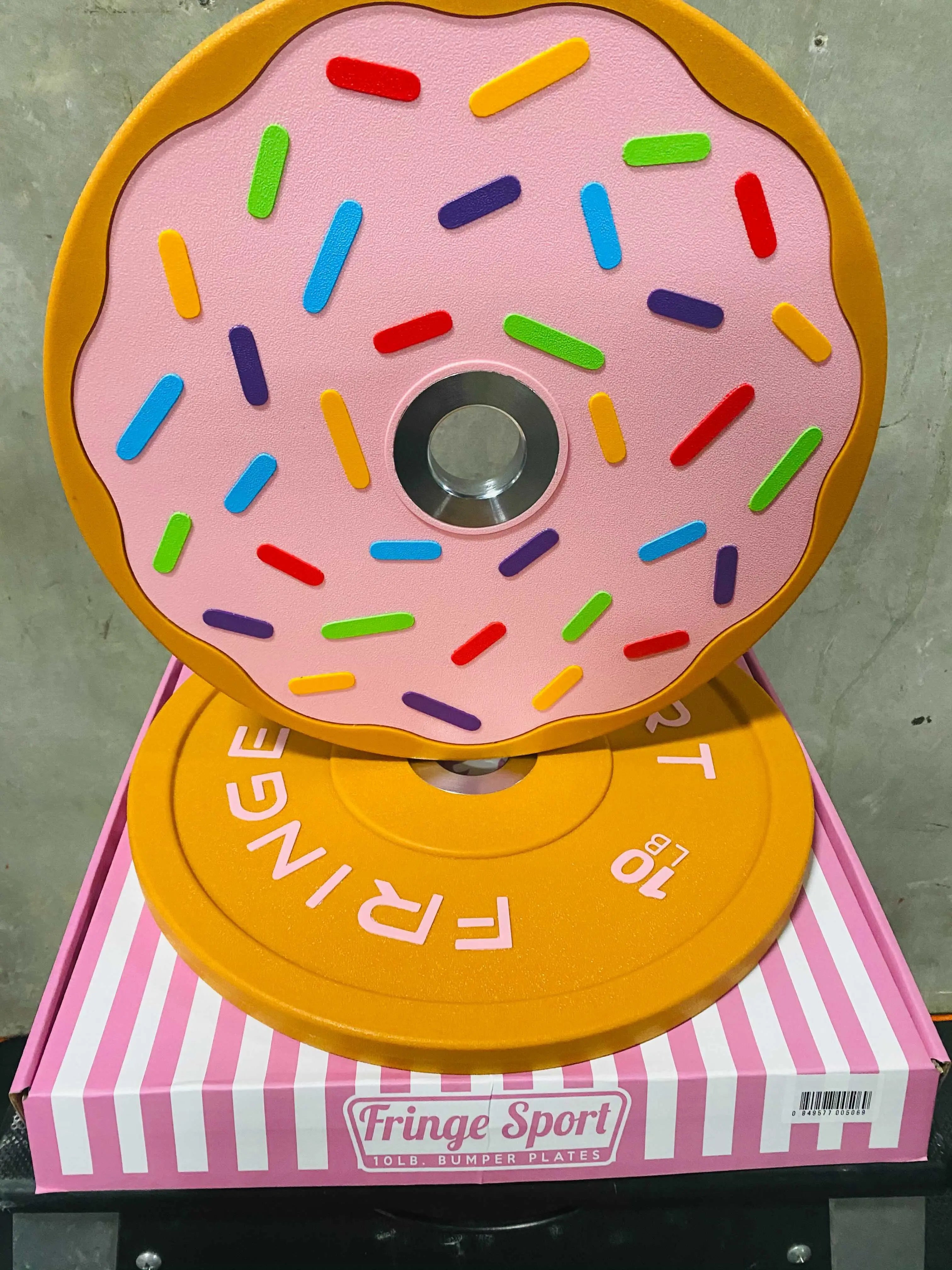 Chocolate & Vanilla 10lb Donut Plates