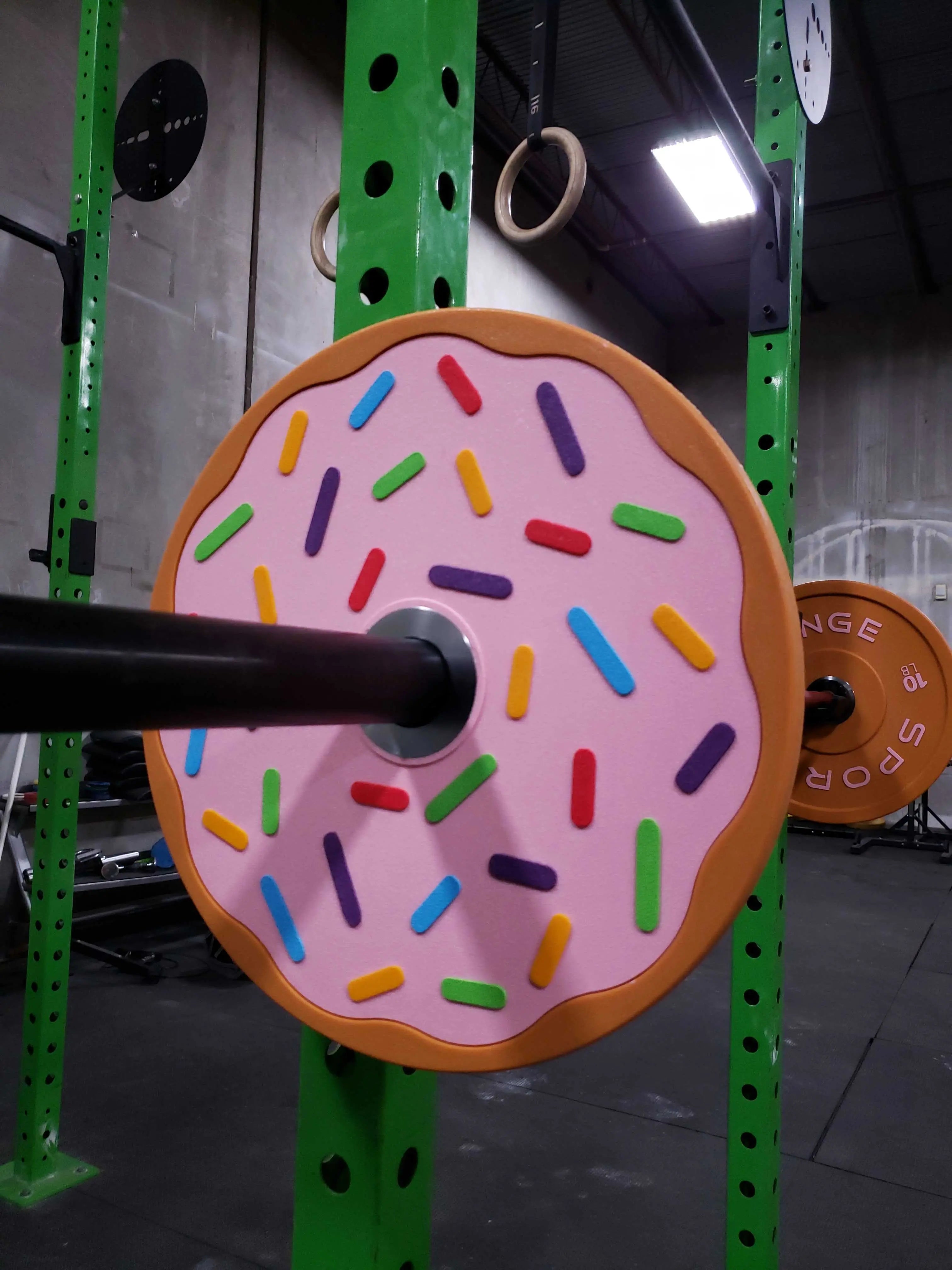Chocolate & Vanilla 10lb Donut Plates