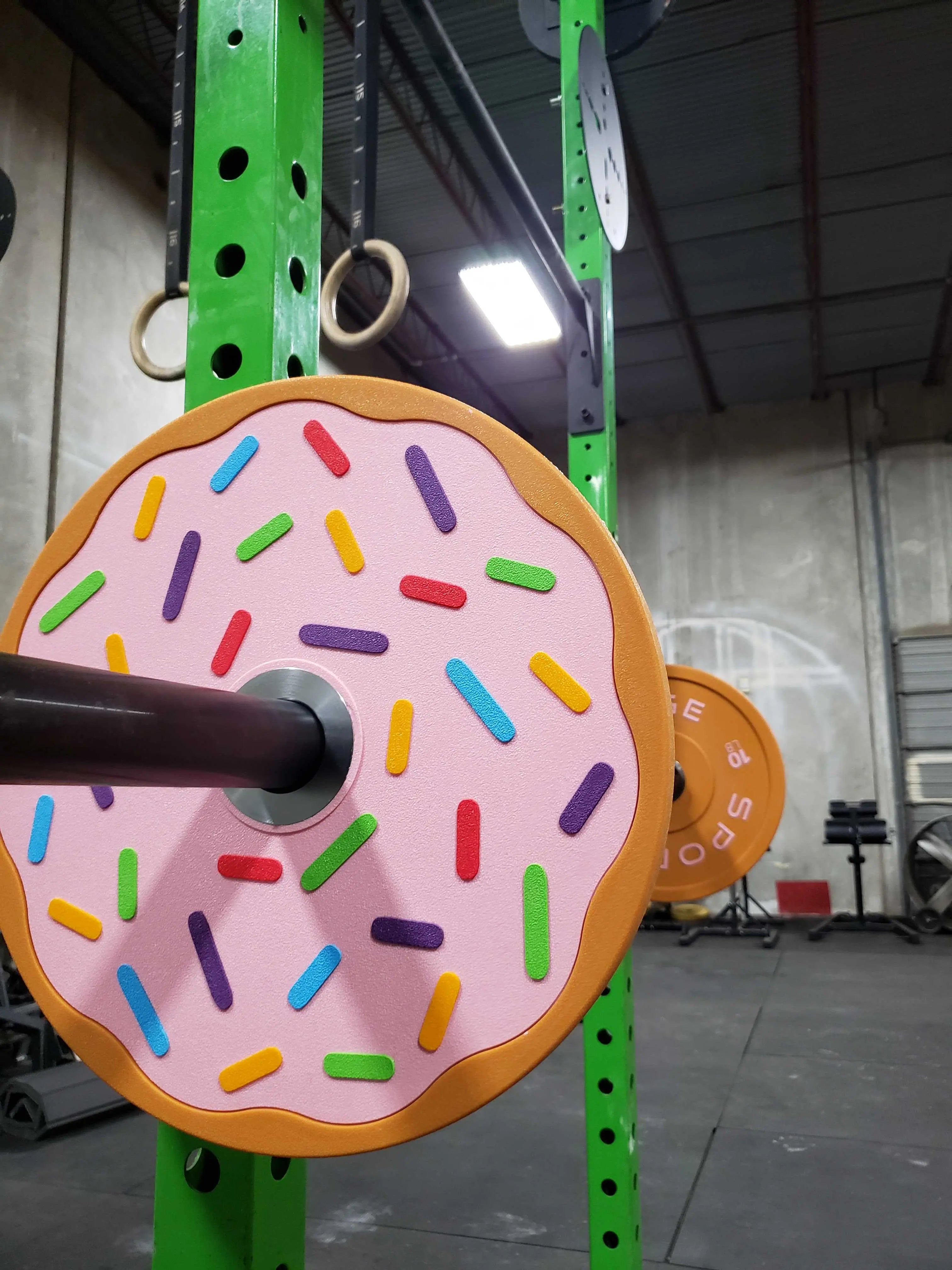 Chocolate & Vanilla 10lb Donut Plates