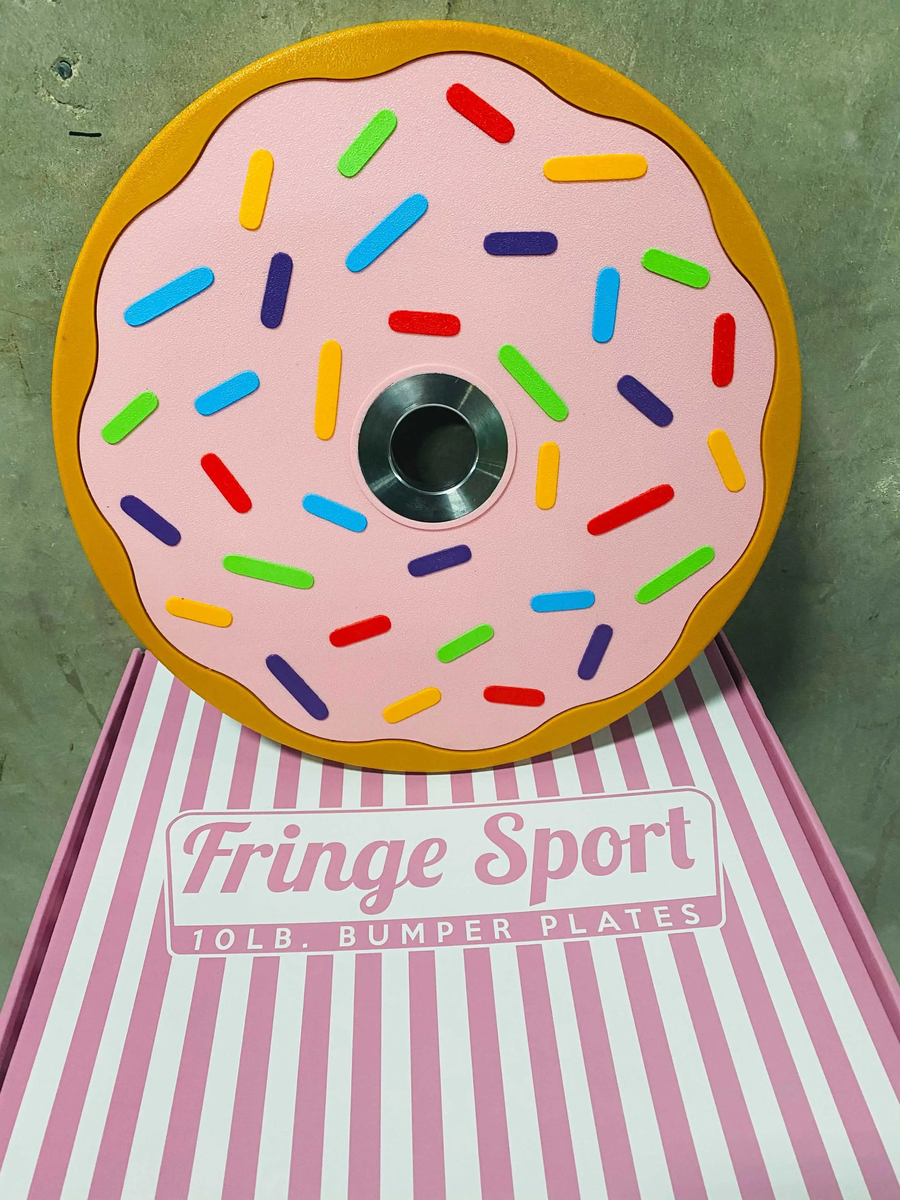 Chocolate & Vanilla 10lb Donut Plates