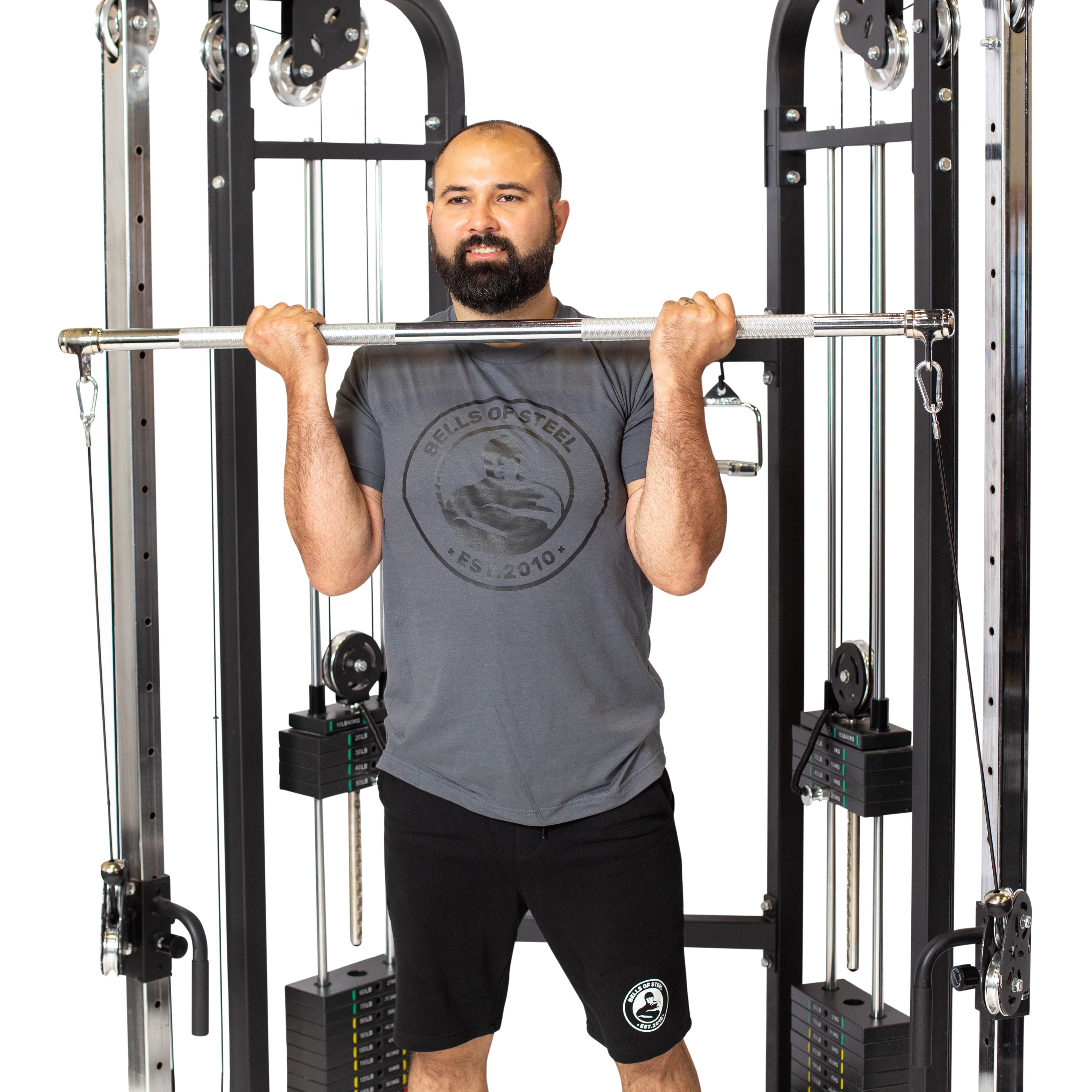 Double Hook Straight Bar Cable Attachment