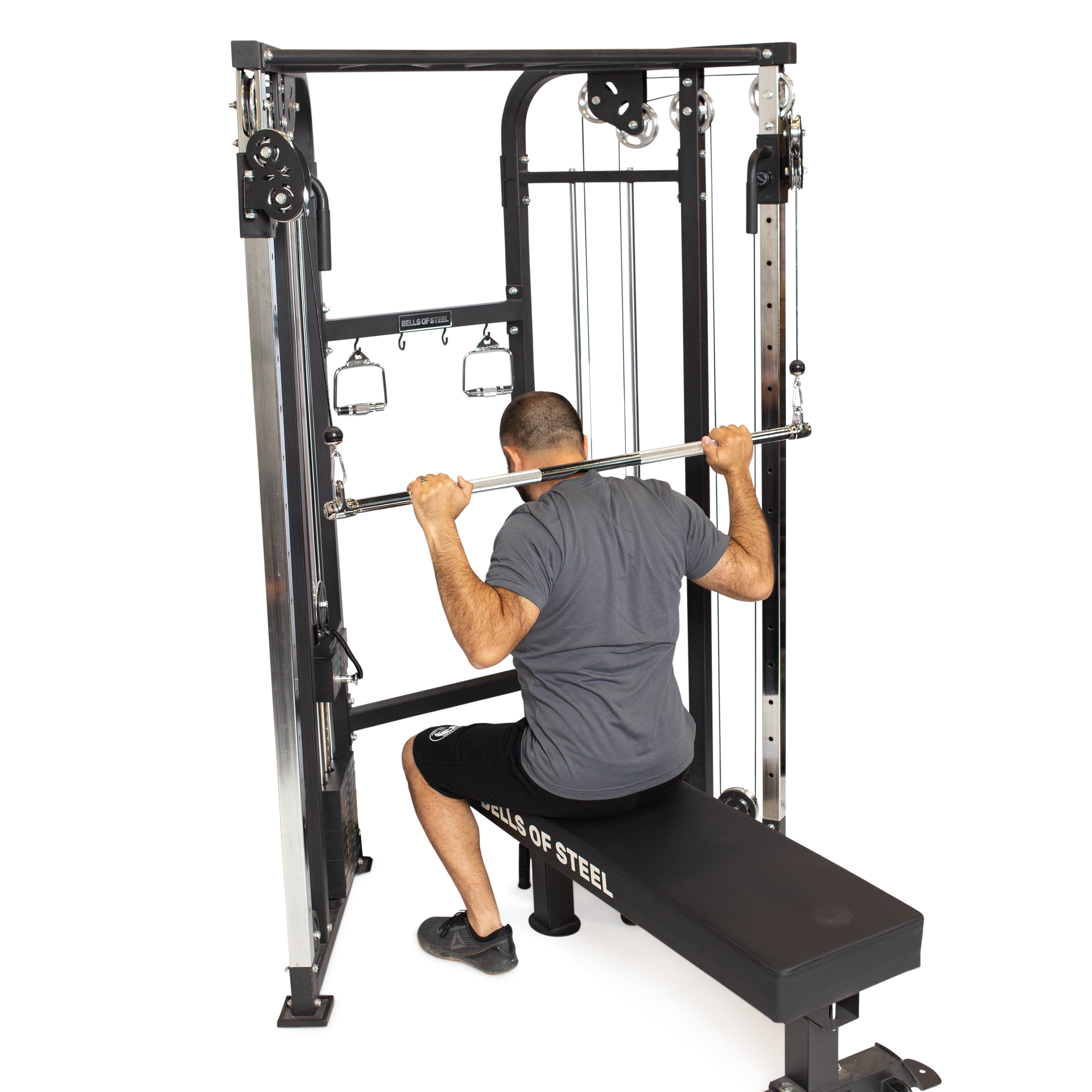 Double Hook Straight Bar Cable Attachment