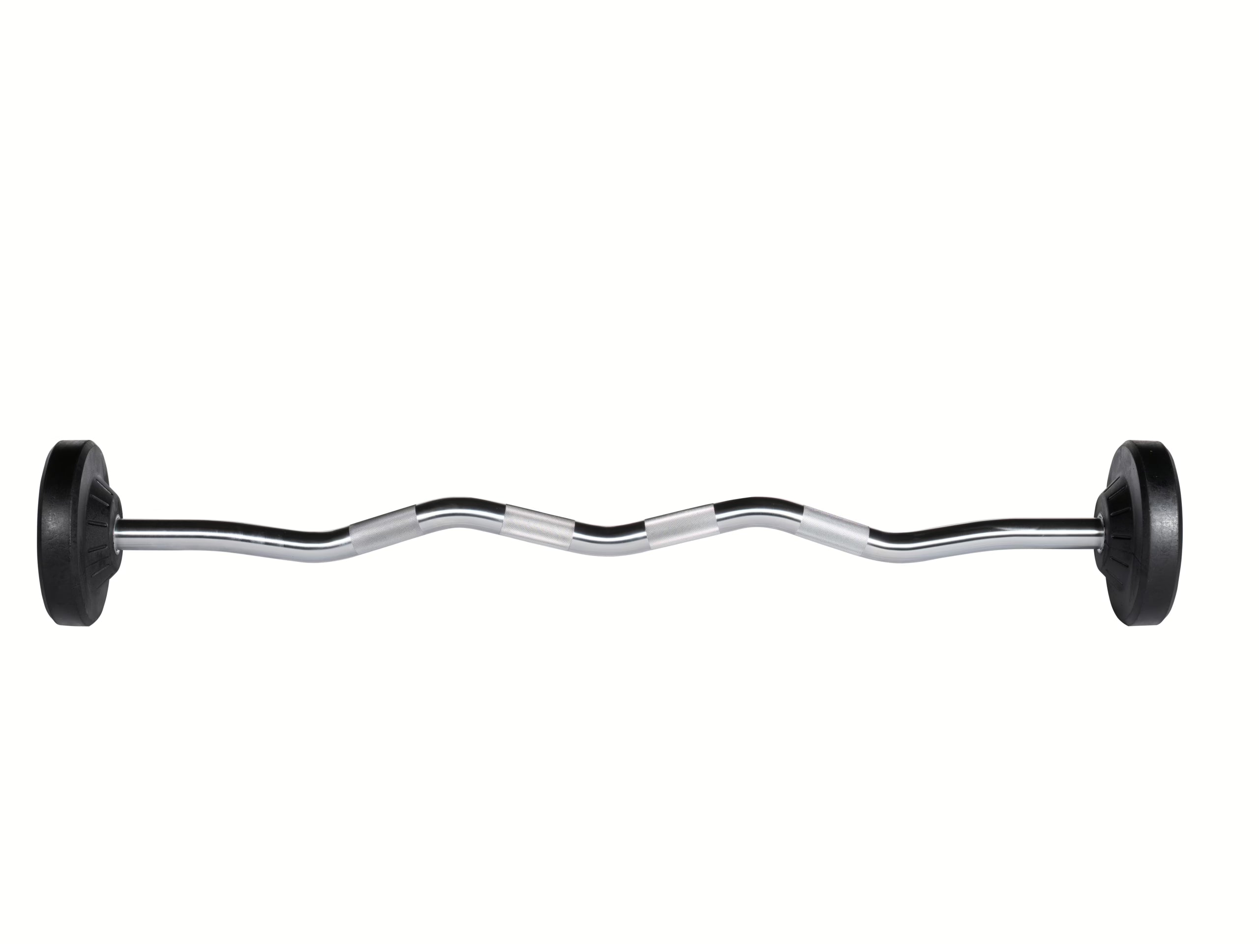 Rubber Fixed Pro Curl Barbell
