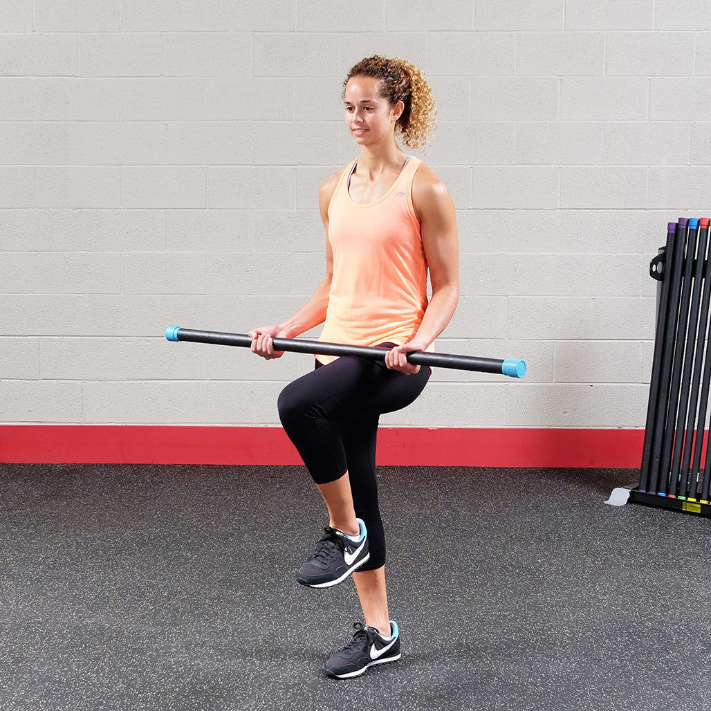 30LB BLACK Padded Weighted Bar