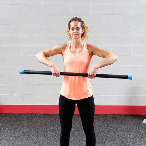 12LB GREEN PADDED WEIGHT BAR