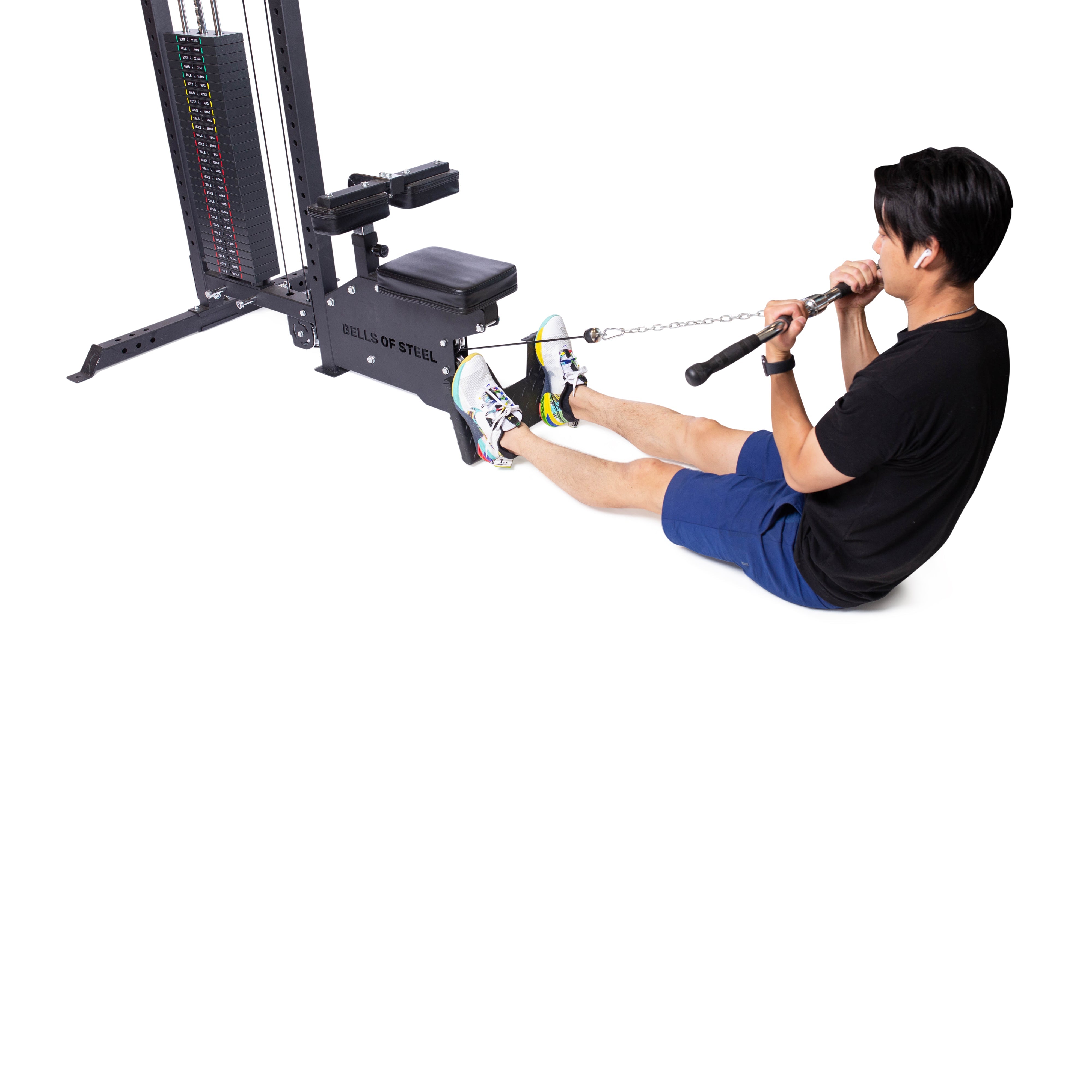 Multi Grip Curl Bar Cable Attachment
