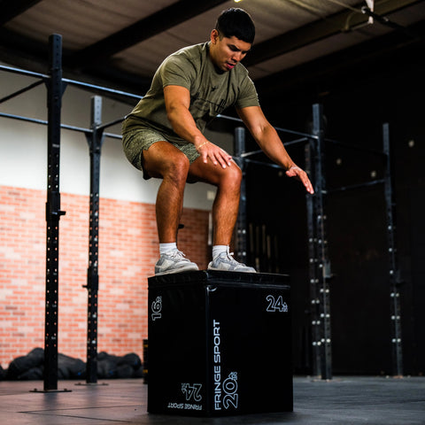 Foam Multi-sided Plyo Box Fringe Sport
