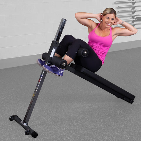 Adjustable Ab Bench - BLACK