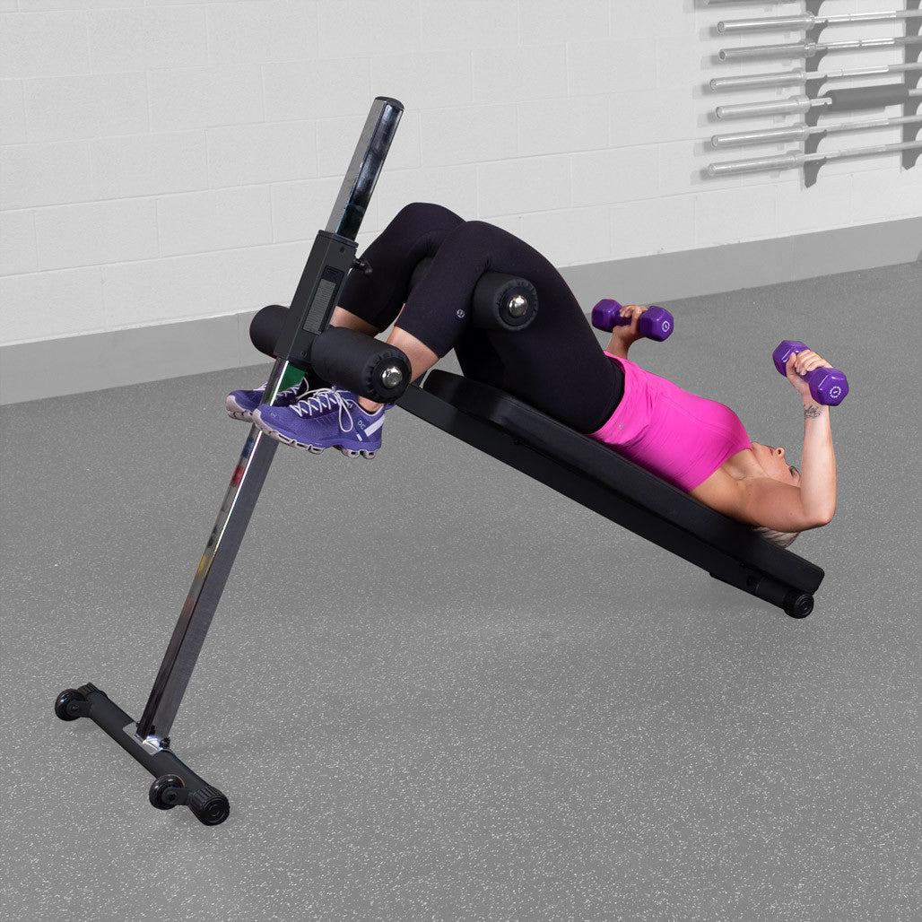 Adjustable Ab Bench - BLACK