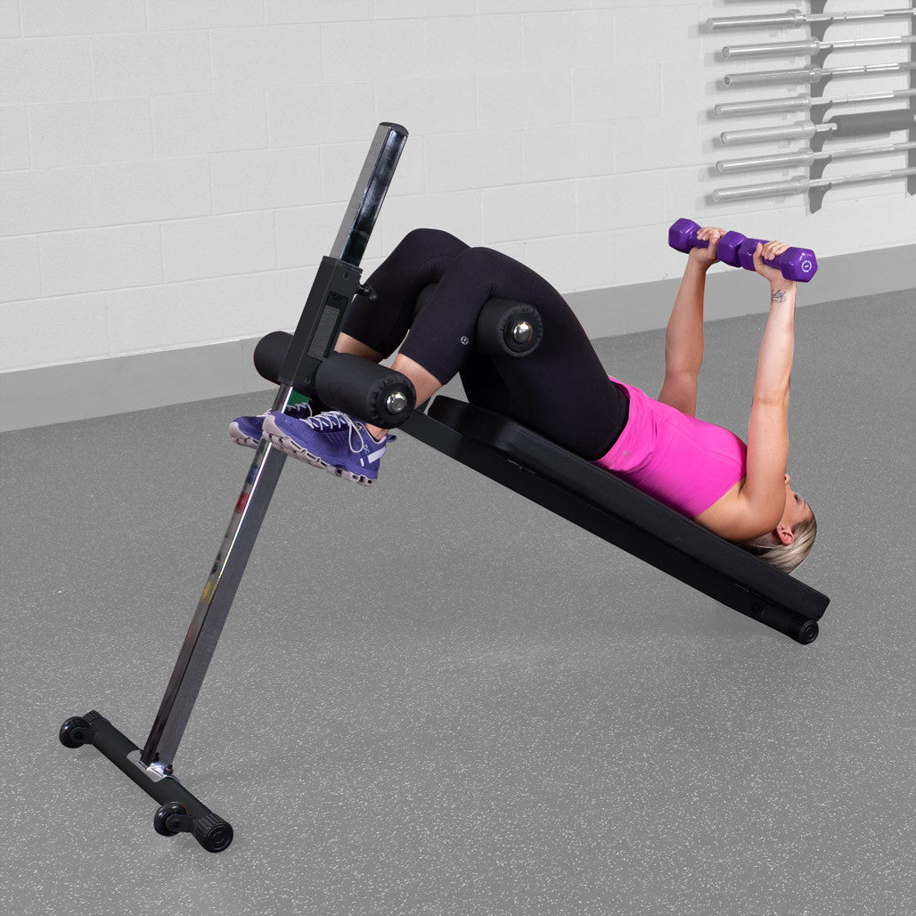 Adjustable Ab Bench - BLACK