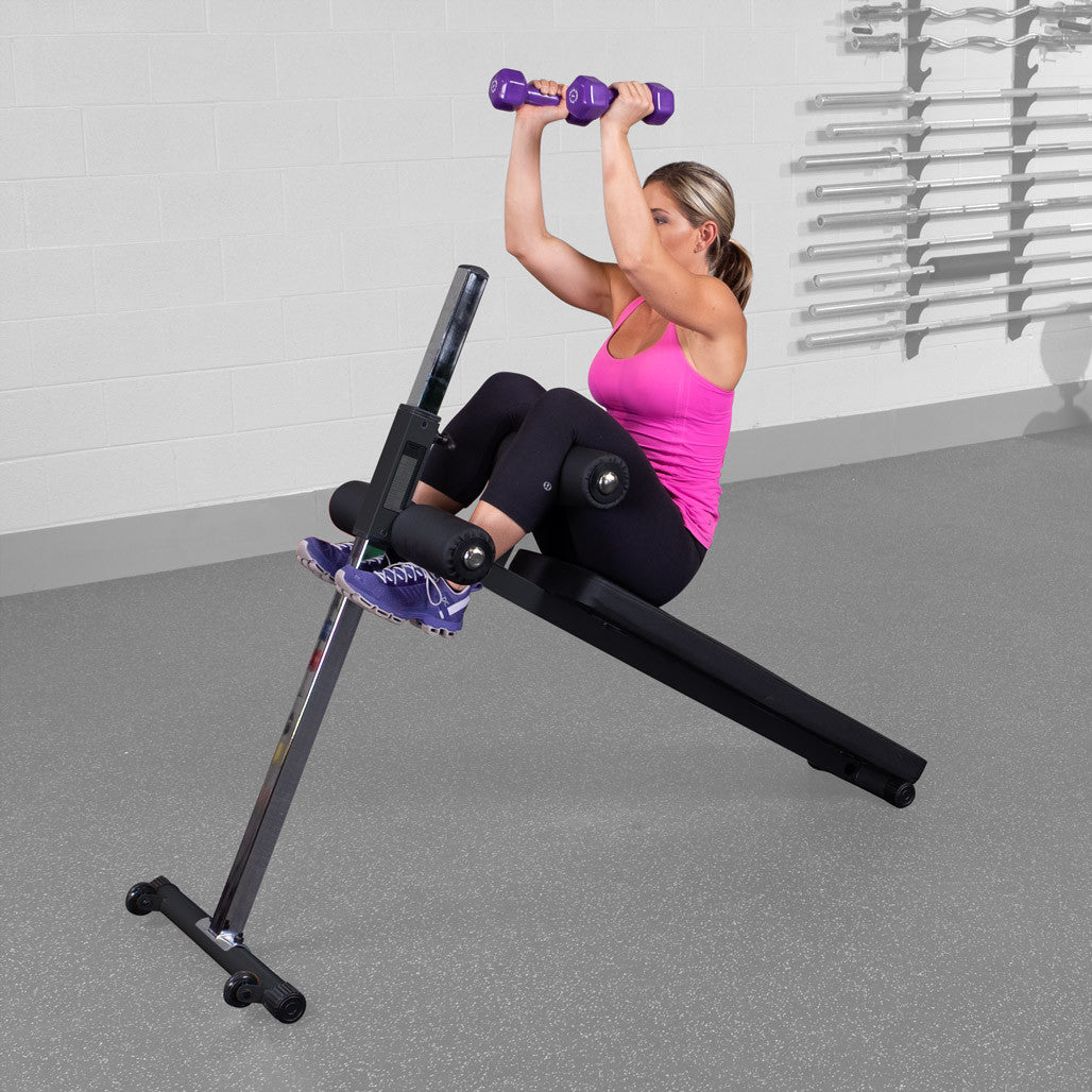 Adjustable Ab Bench - BLACK