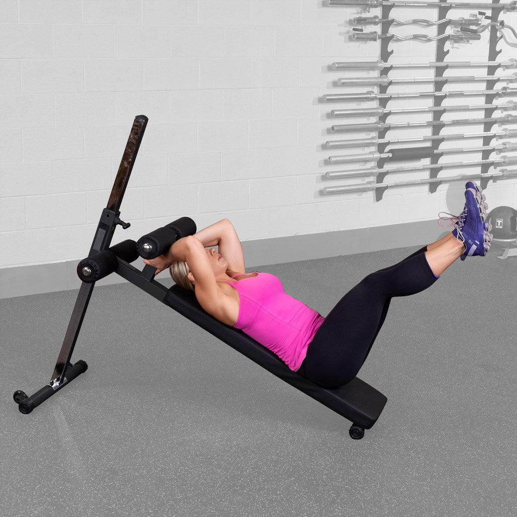 Adjustable Ab Bench - BLACK