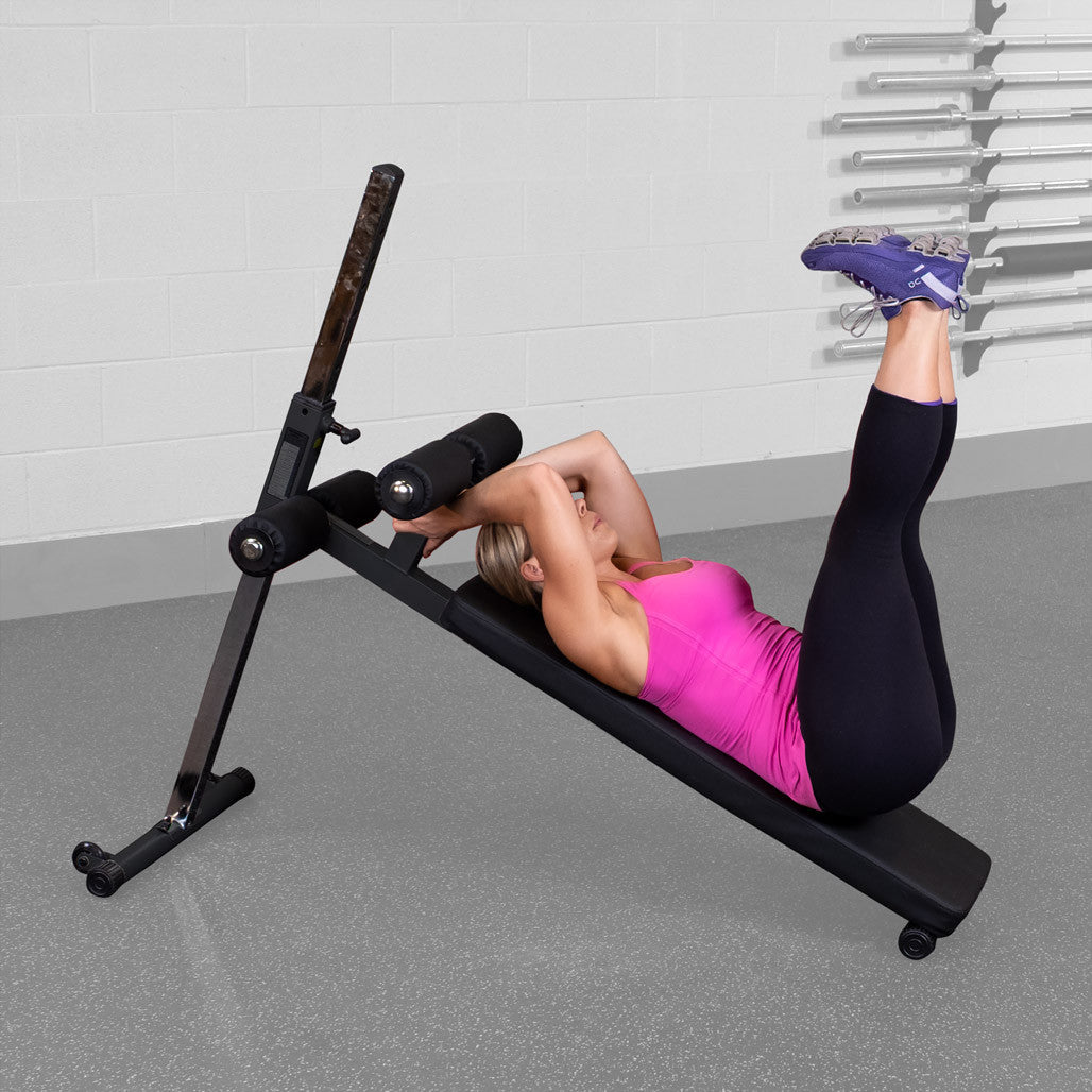 Adjustable Ab Bench - BLACK